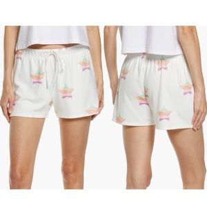 PJ Salvage Stardust Printed Drawstring Pajama Shorts